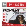 FRONTLINE® Plus for Dogs Flea and Tick Treatment, Extra Large Dog, 89-132 lbs, Red Box, 8 CT