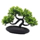 thumbnail image 5 of Bonsái artificial, plantas artificiales, decoración de escritorio, exhibición de interior. Verde 30x23cm, 5 of 9