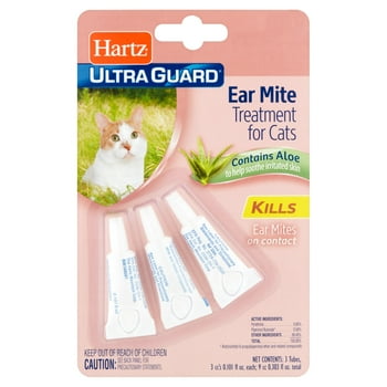 Hartz UltraGuard Ear Mite  For Cats, 0.101oz