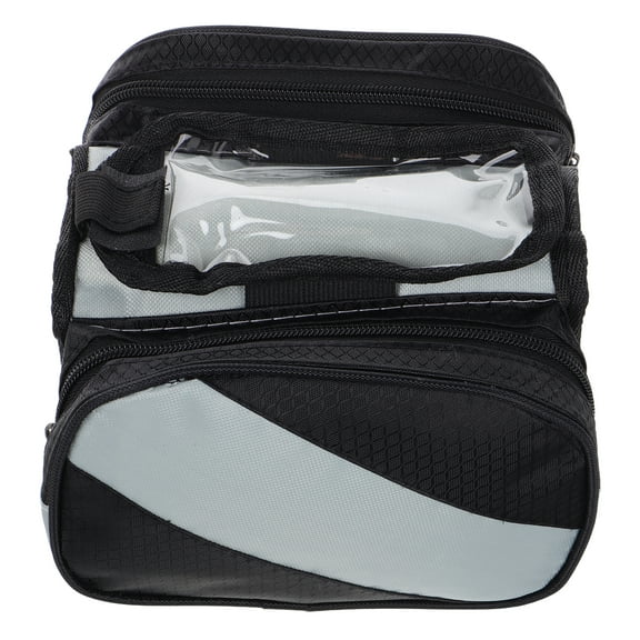 Bike Frame Bags Handlebar Bags Waterproof Frame Bag Cell Phone Holder Bags Road Mountain Biking Bags for Bike Cycling Accessories