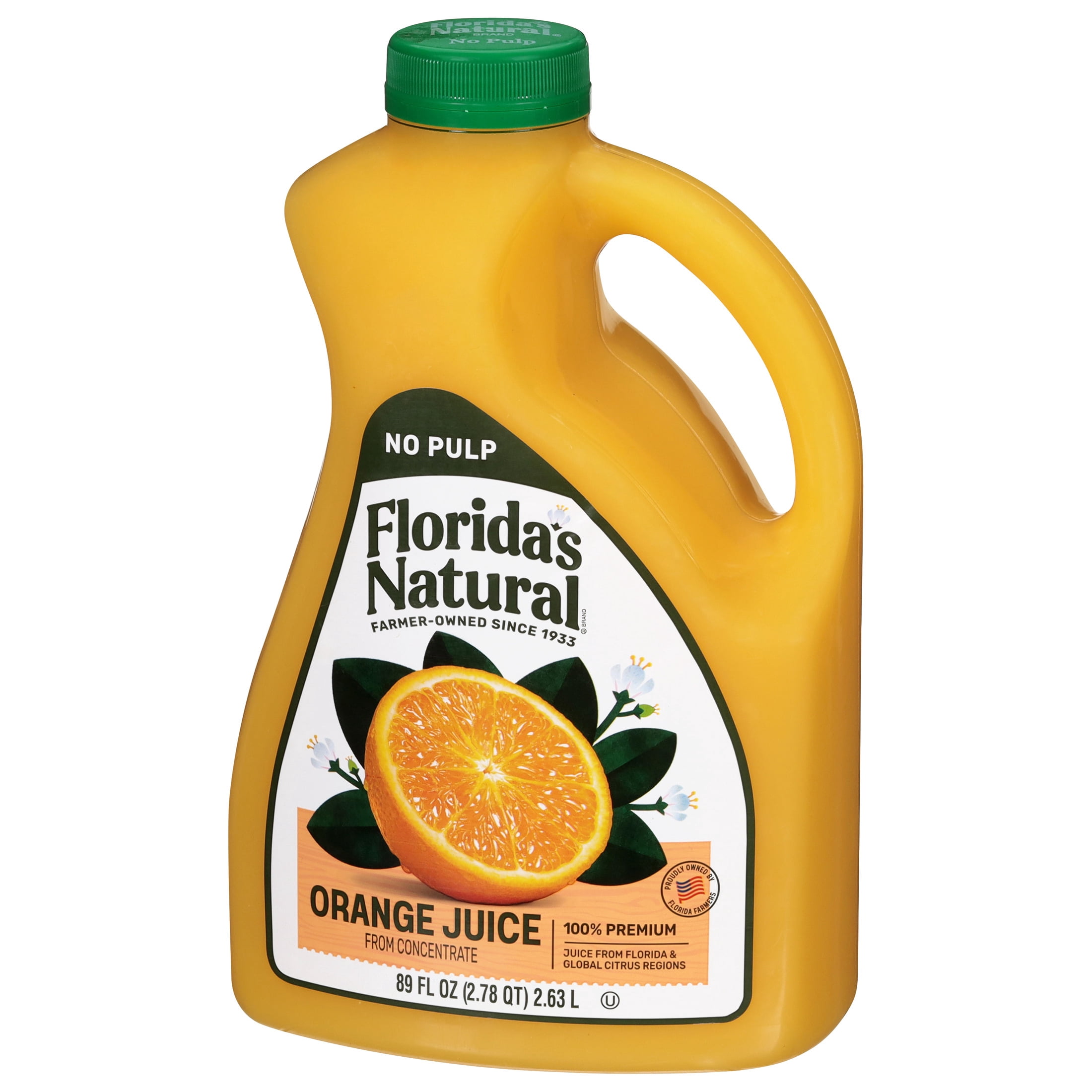 Florida's Natural Orange Juice No Pulp 89 oz