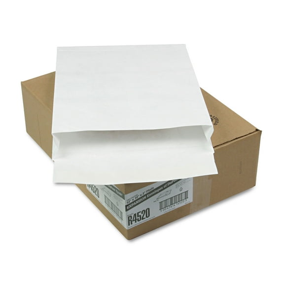 Survivor Tyvek Expansion Mailer 12 x 16 x 2 White 100/Carton R4520