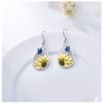 thumbnail image 2 of Joyería de plata 925 con forma de mariposa y girasol para mujeres y jóvenes, 2 of 3