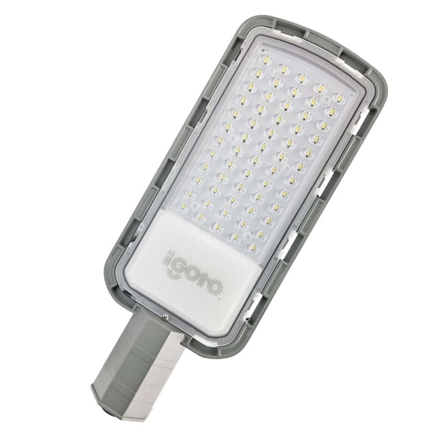 Luminaria LED Igoto Suburbana Vialidad 50W C/Fotocelda Luz blanca