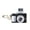 Black, variant on Oxodoi Mini Camera Toy,LED Keychain Camera,Teens Necklace Toy,Ka-Ca Shutter Sound Camera,Creative Prop Gift for Boys Girls,Small Size 1.7"x1.5"