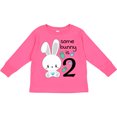 thumbnail image 3 of Inktastic Somebunny is Two-second Birthday Bunny Boys or Girls Long Sleeve Toddler T-Shirt, 3 of 5