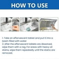 thumbnail image 4 of Kitchen Oil Cleaning Sheet Kitchen Range Hood Cooktop Heavy Oil Dirt Stain Cleaner, 4 of 4