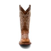 Ferrini Womens Mae Embroidered Square Toe Cowboy Mid Calf Boots