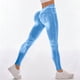 thumbnail image 1 of TaTaai Denim Look Yoga Women Leggings Solid Color Skinny Ankle Elastic Waist Non See-through Machine Washable No Fading Casual Sports Full Length Pants Gift, 1 of 5