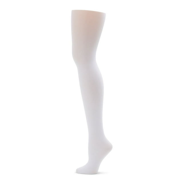Capezio Ultra Soft Footed Tight - Size XX-Large, White