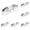 6A, variant on VKLU 6 Pcs Transparent Lever Wire Connectors, Clear Inline Splicing Connectors for Visual Inspection, Safe Reusable Tool-Free Connectors for Lighting
