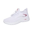 thumbnail image 3 of IEMIEMIEM Women's Running Shoes 2026 Breathable Soft-Soled Low-top Slip on Walking Training Shoes Comfortable Outdoor Sports Sneakers White 8 Wide, 3 of 5