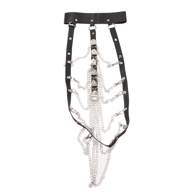 Disfraz de bar para hombre, cadena de moda, disfraz de cosplay para fiesta, bar, escenario, espectáculos, negro