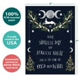 thumbnail image 3 of Tree-Free Greetings Solstice Greeting Card 12 Pack, 5x7, Feasts and Light (HP60623), 3 of 6