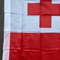 thumbnail image 4 of 90x150cm Tonga Flag 3x5 Feet Super Poly Football Flag Indoor Outdoor Polyester Flag, 4 of 5