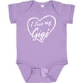 thumbnail image 3 of Inktastic I Love My Gigi in White Chalk Heart Boys or Girls Baby Bodysuit, 3 of 5