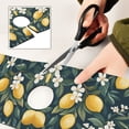 thumbnail image 6 of Yayeee Faucet Mat for Kitchen Sink 14.7" Diatomite Long Splash Guard Pad, Floral Lemons, 6 of 7