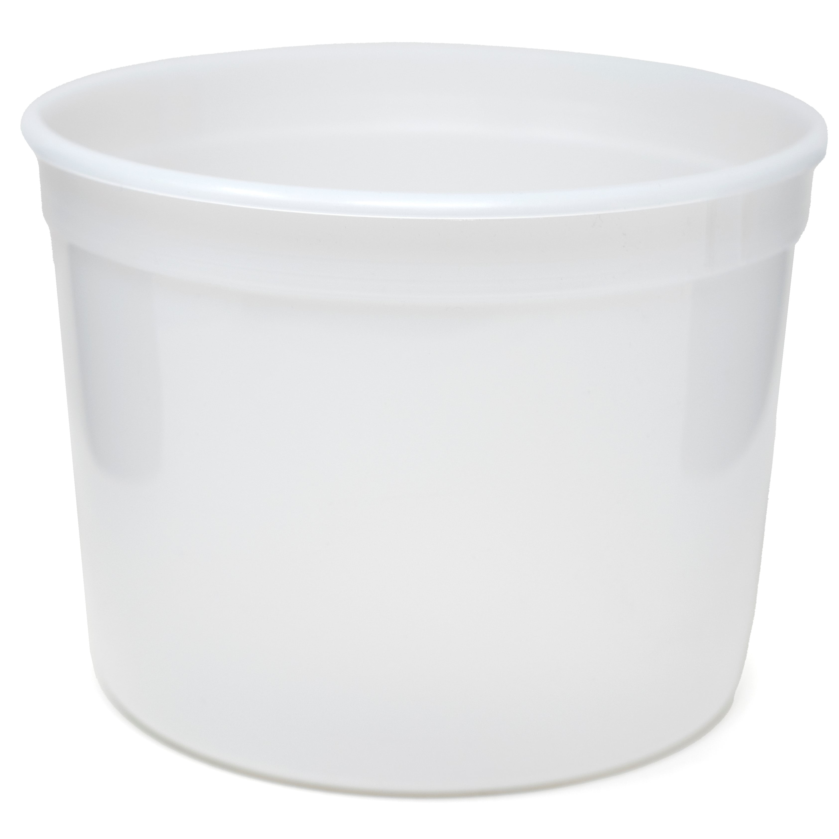 Berry Plastics Corp. White Plastic Container 64 oz. T60764 - 200/Case
