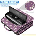 thumbnail image 6 of Zipper Binder with Shoulder Strap 2 inch 3 Ring Waterproof File Folder Organizer Bag 500 Sheet Cartoon Unicorns and Stars, 6 of 8