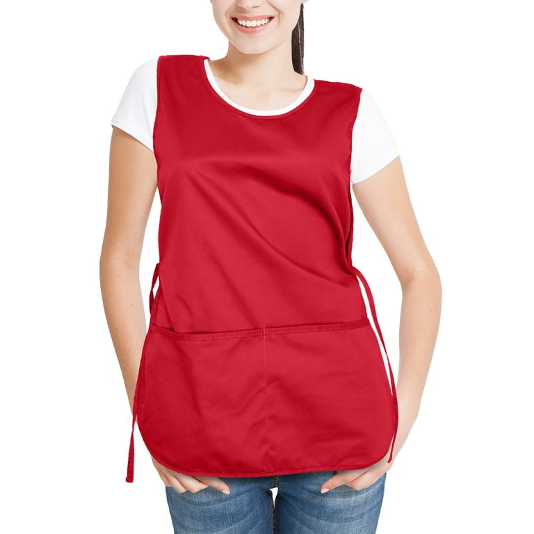 DALIX Cobbler Apron 2 Pockets Smock Regular Double Sided
