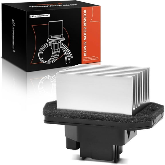 A-Premium HVAC Heater Blower Motor Resistor Compatible with Acura & Honda Vehicles - RL 2005-2012, TL 2009-2014, ZDX 2010-2013, Odyssey 2011-2017, Ridgeline 2006-2014 - Front Side