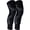 Black, variant on Flytex Full Leg Compression,Flytex Compression Sleeves V2 Knees Brace,Leg Compression Sleeve,Ideal For Running, Hiking, Cycling, Fitness, Basketball