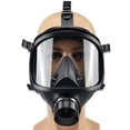 thumbnail image 3 of Máscara de gas de cara completa, máscaras de gas de supervivencia nuclear y química con filtro de carbón activado, máscara de respirador reutilizable para gases, vapores, polvo, productos qu, 3 of 3