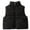 Black, variant on Krdevn Boys Down Vest Winter Warm Padded Quilted Sleeveless Jacket with Stand Collar for Children Outdoor Activities,Fall Clothes,Size:4-5 Years