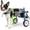 Blue(S), variant on Dog Wheelchair for Back Legs XXS Blue, Adjustable Pet Mobility Cart with Thick Harness Support, Lightweight Dog Cart for Disabled Dogs