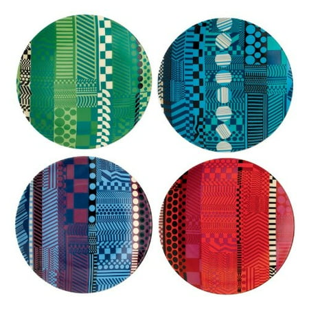 Royal Doulton Valentines Day Plate - Royal Doulton Paolozzi Fine Bone China Accent Tidbit Plates Set/4 Mixed