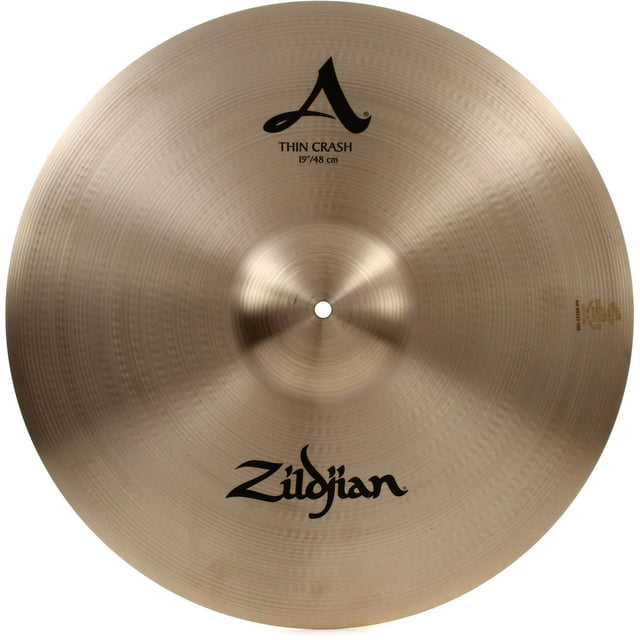 Crash Cymbal Avedis Zildjian Serie A, delgado, 19 pulgadas