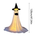 thumbnail image 5 of Clearance! Hotyverty Halloween Decorations Outdoor, 4FT Light up Ghost Ghosts Easy to Assemble Adjustable Height Spooky Halloween Party Decorations for Porch Yard Mantel Home, B, 5 of 7