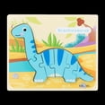 thumbnail image 1 of Puzzles para Pequeños para 1 2 años de Edad, , Dinosaurios de Madera, Rompecabezas de Dinosaurios para , 3+, Bebé, Infantil, Bebé, Apr Estilo9 Baoblaze rompecabezas de dinosaurios para niños pequeños, 1 of 8