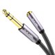 thumbnail image 1 of Adaptador de auriculares DUKABEL TopSeries de 6,35 mm a 3,5 mm - 2,4 m, 1 of 7