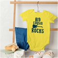 thumbnail image 4 of Big Cousin Rocks Cuz Relatives Romper Boys or Girls Infant Baby Brisco Brands 18M, 4 of 6