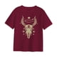 thumbnail image 2 of Camisetas básicas Camiseta casual de moda para mujer Tops de manga corta Tops de cuello redondo XL, 2 of 8