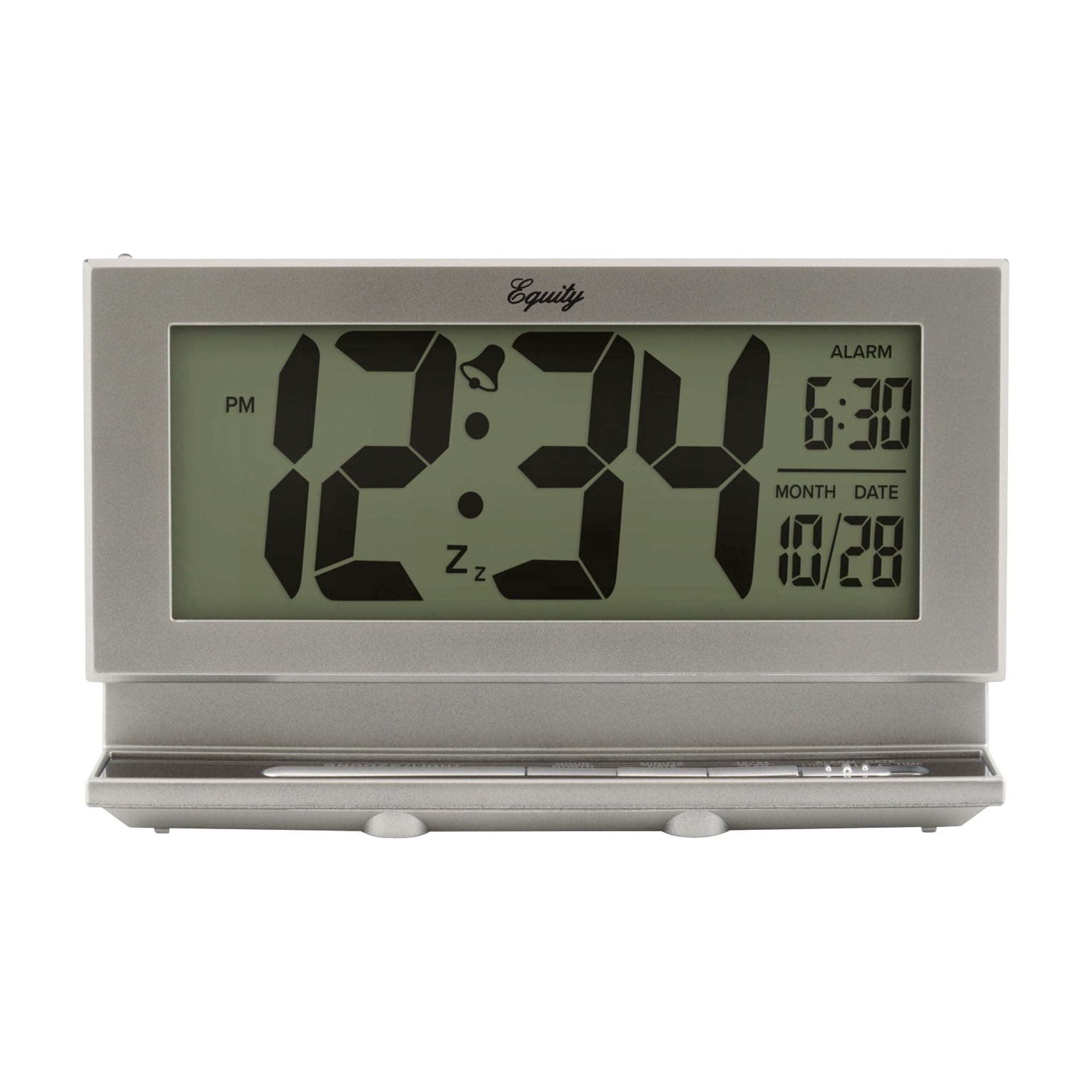 La Crosse Technology La Crosse Equity LCD Battery Operated Alarm Clock