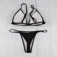 thumbnail image 5 of Femmes Soutien-Gorge Rembourré G string Bikini Maillots de Bain Deux Pièces, 5 of 5