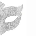 thumbnail image 5 of Xfvqtps Masquerade Mask for Men Half Face Holiday Parties and Carnival Mask for Masquerade Balls and Themed Party Silver, 5 of 6