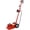 Red#4, variant on 22 Ton Hydraulic Floor Jack Air-Operated Axle Bottle Jack with (4) Extension Saddle Set Built-in Wheels, Red,