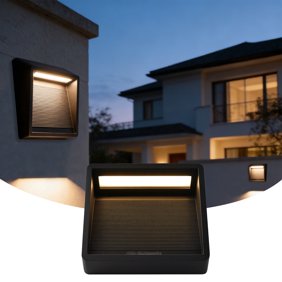 Solar Motion Sensor Outdoor Lights, APP Super Bright Solar Lights Outdoor Waterproof, Security Wall Light for Outside Walking Dog Fence Backyard Deck Garden Door Garage
