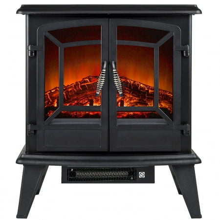 AKDY FP0075 20" Freestanding Black Electric Fireplace Heater 3D Flames Firebox w/ Logs - Walmart.com Free Shipping. Buy AKDY FP0075 20" Freestanding Black Electric Fireplace Heater 3D Flames Firebox w/ Logs at Walmart.com