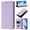 Light purple, variant on Magnetic Flip Wallet Case for iPhone Xs Max,Compatible Card Holder with RFID Protection Built-in Stand TPU + PU Leather Phone Cover, Mint green