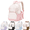 Pink, variant on QWKLEAJBackpack for Teen Girls Boys School Backpacks Women College Bookbag | Travel Daypack Girl Laptop Back Pack Kids Elementary Middle High School Bag Pink