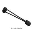 thumbnail image 4 of Cordon de zapato Cordones Elásticos Lazy No Tie Sport Easy Lock Reflectantes ( ) Negro Blanco JShteea El nuevo, 4 of 4