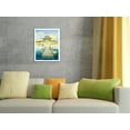 thumbnail image 4 of Welcome Home - Sitting by the Dock - Cozy Beach Cottage - From an Original Watercolor Painting by Robin Wethe Altman - Japanese Unryu Rice Paper Art Print (Unframed) 12 x 16 in, 4 of 4