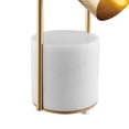 thumbnail image 4 of Chrysalism Gold and Marble Table Lamp, 4 of 4