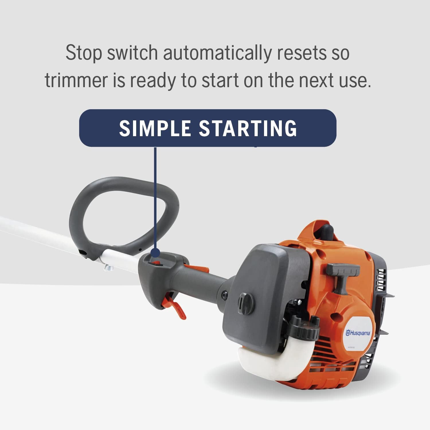 Husqvarna 966712701 122C String Trimmer, Orange