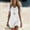 Dresses-423White, variant on Gamivast Linen Dresses for Women Short Sleeve V Neck Loose Fit T-Shirt Mini Dress Solid Asymmetrical Hem Comfy Flowy Casual Daily Wear Work Office Summer Dresses