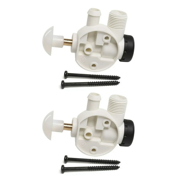 2 Pack 385314349 RV Toilet Water Valve Kit Repair Parts Replacement for Dometic TAPDRA Spare Part